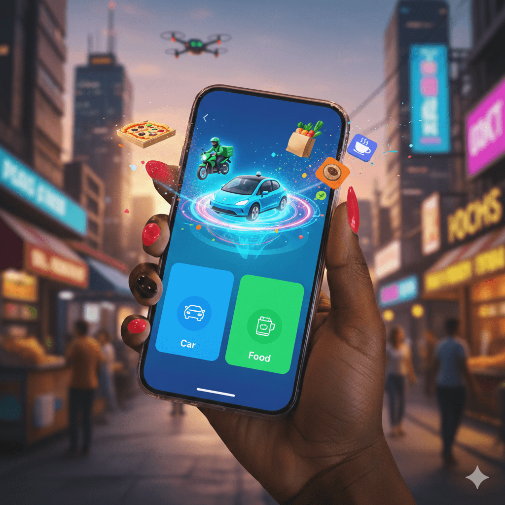 Une app pour le transport, les repas et l'essentiel